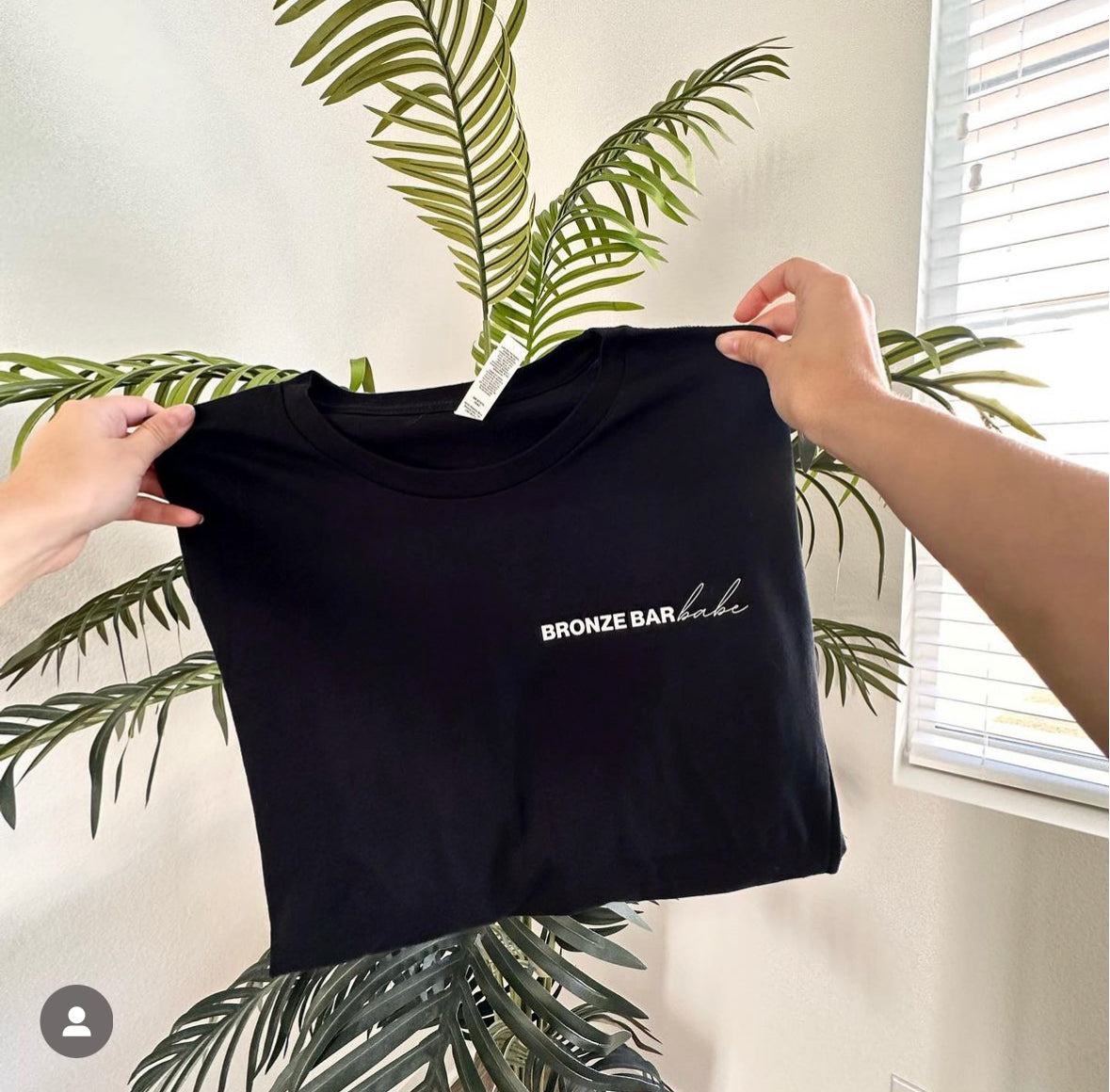 Bronze Bar | Black Long Sleeve T-Shirt